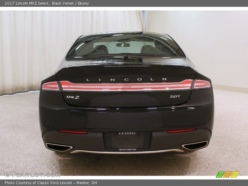 Black Velvet / Ebony 2017 Lincoln MKZ Select