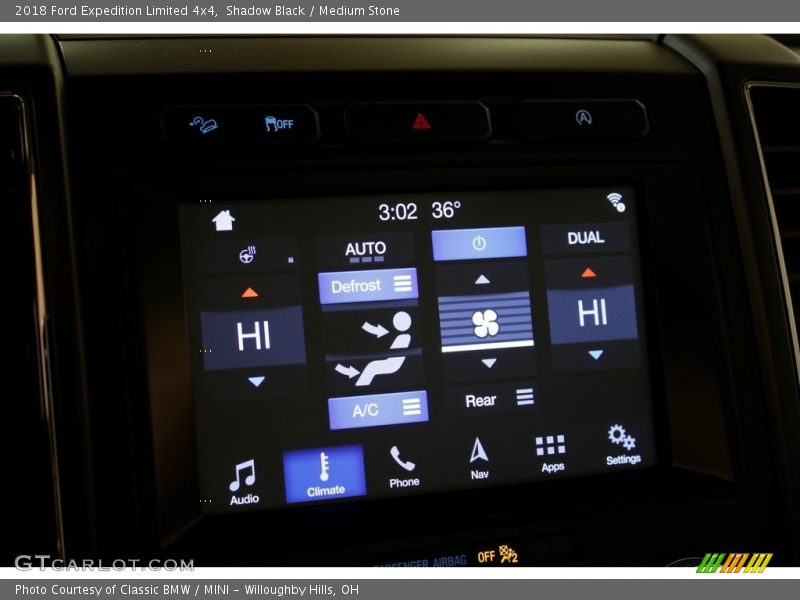 Shadow Black / Medium Stone 2018 Ford Expedition Limited 4x4