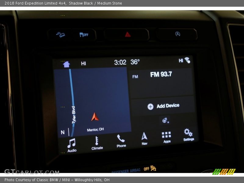 Shadow Black / Medium Stone 2018 Ford Expedition Limited 4x4