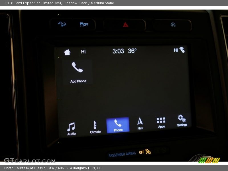 Shadow Black / Medium Stone 2018 Ford Expedition Limited 4x4