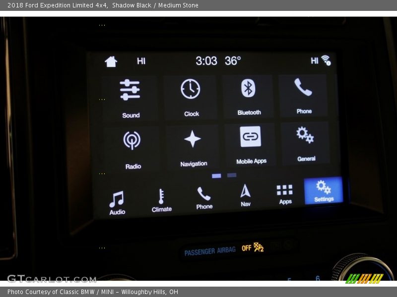 Shadow Black / Medium Stone 2018 Ford Expedition Limited 4x4