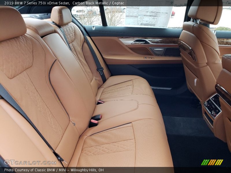 Rear Seat of 2019 7 Series 750i xDrive Sedan