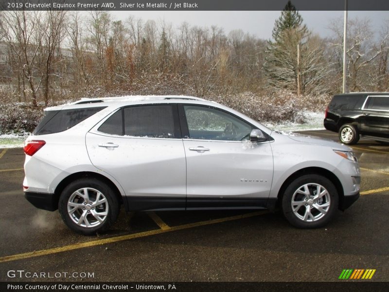 Silver Ice Metallic / Jet Black 2019 Chevrolet Equinox Premier AWD