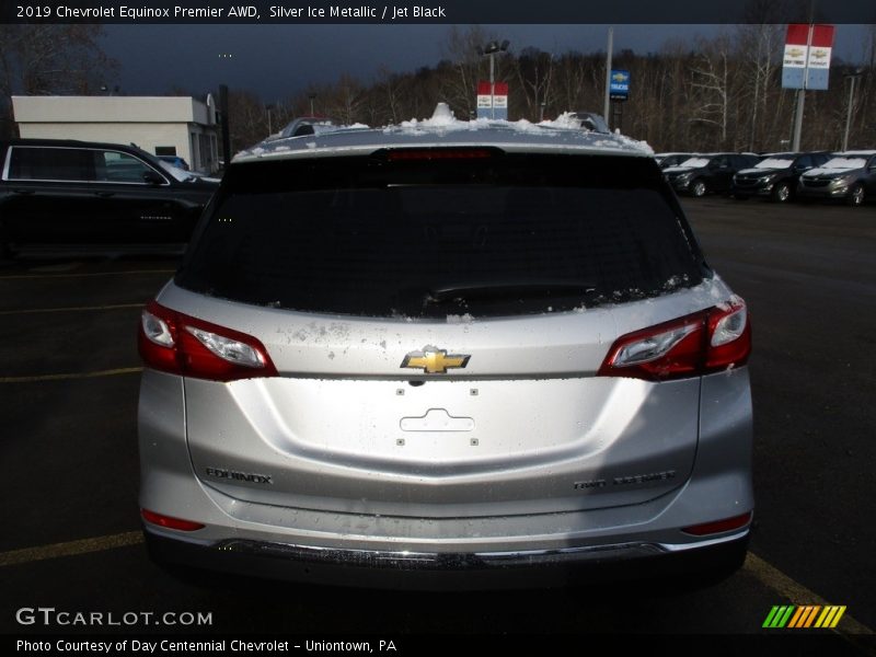 Silver Ice Metallic / Jet Black 2019 Chevrolet Equinox Premier AWD