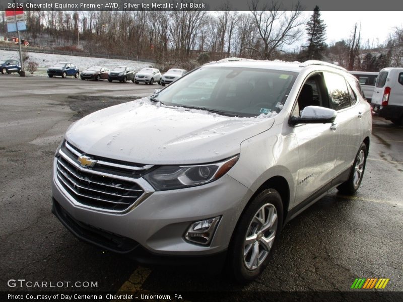 Silver Ice Metallic / Jet Black 2019 Chevrolet Equinox Premier AWD