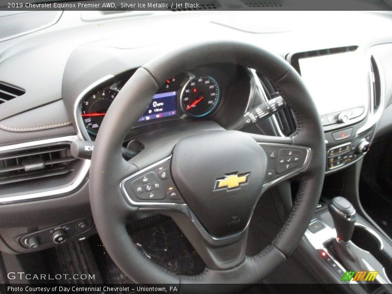 Silver Ice Metallic / Jet Black 2019 Chevrolet Equinox Premier AWD