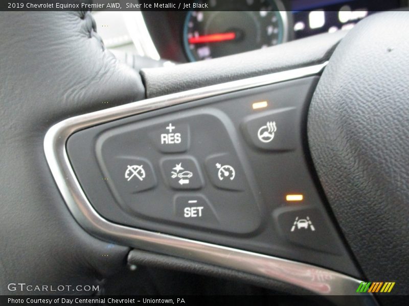 Silver Ice Metallic / Jet Black 2019 Chevrolet Equinox Premier AWD