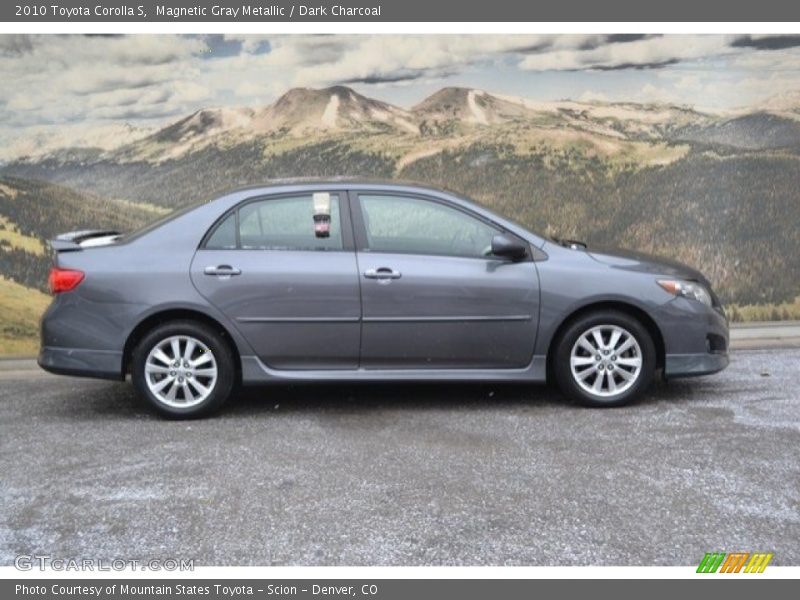 Magnetic Gray Metallic / Dark Charcoal 2010 Toyota Corolla S