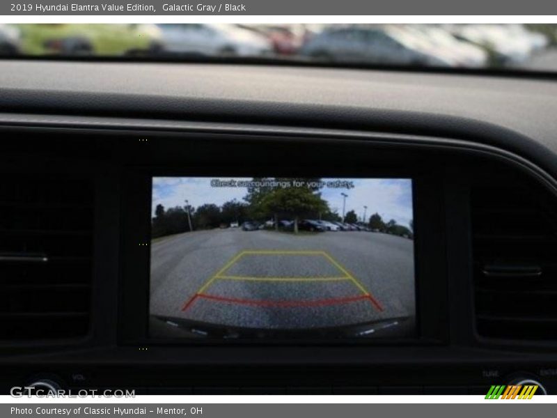 Galactic Gray / Black 2019 Hyundai Elantra Value Edition