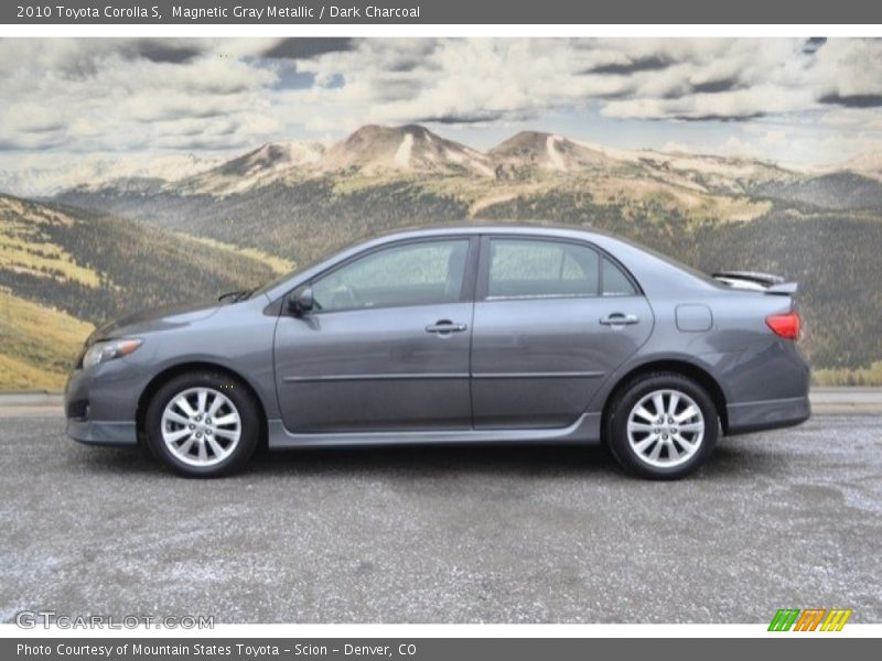 Magnetic Gray Metallic / Dark Charcoal 2010 Toyota Corolla S