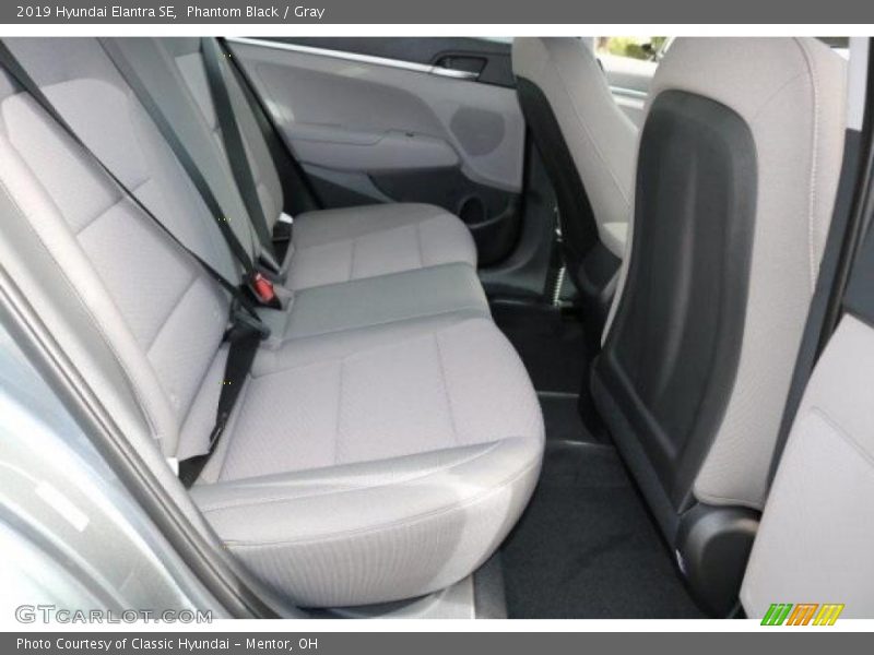 Rear Seat of 2019 Elantra SE