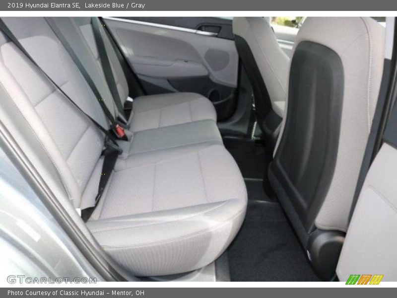 Lakeside Blue / Gray 2019 Hyundai Elantra SE