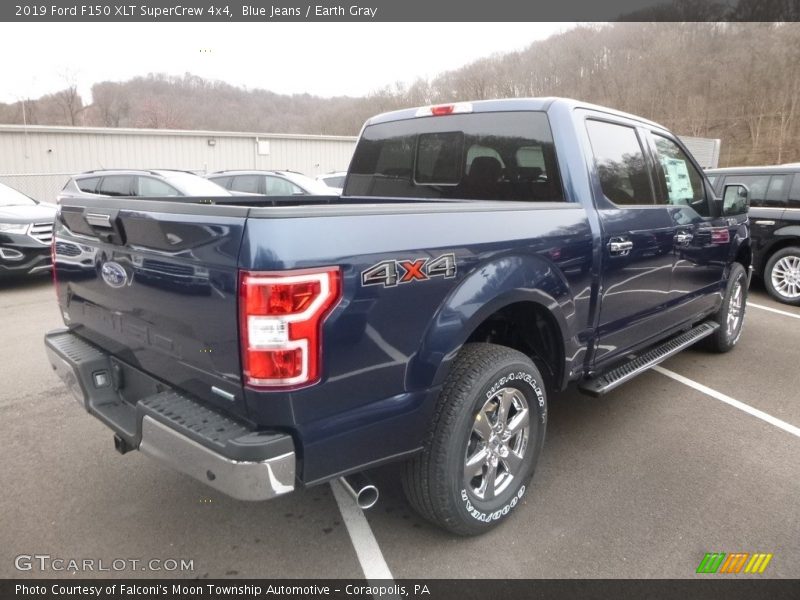 Blue Jeans / Earth Gray 2019 Ford F150 XLT SuperCrew 4x4