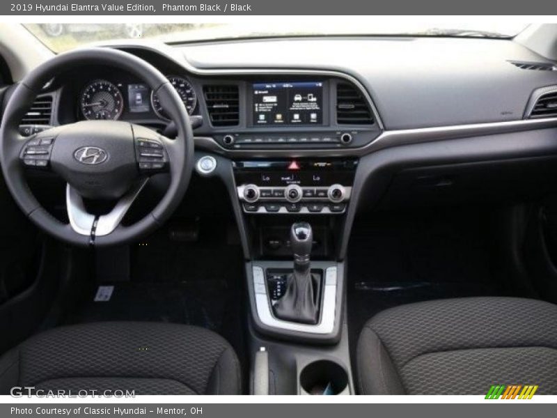 Phantom Black / Black 2019 Hyundai Elantra Value Edition