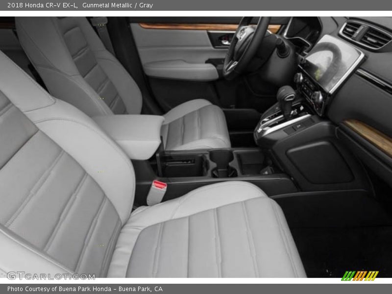 Gunmetal Metallic / Gray 2018 Honda CR-V EX-L