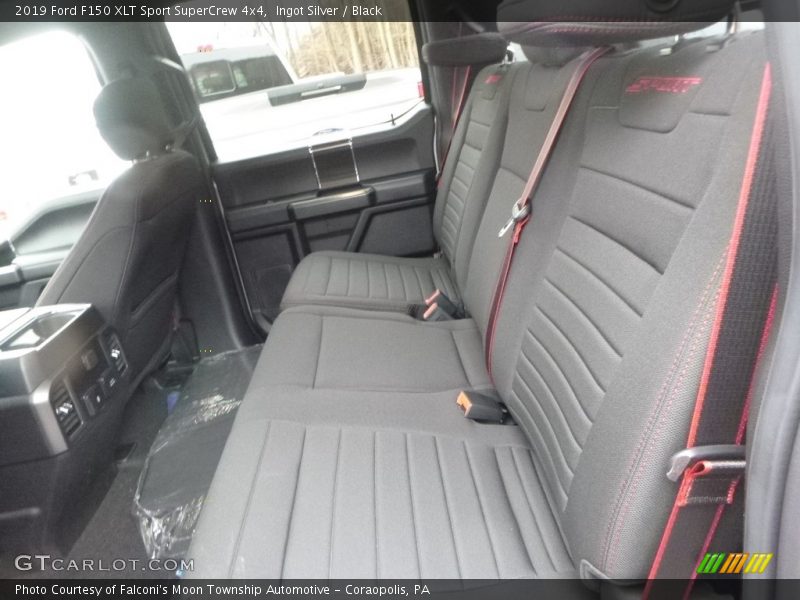 Rear Seat of 2019 F150 XLT Sport SuperCrew 4x4