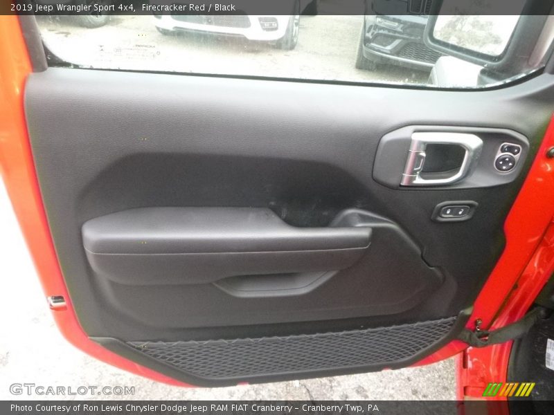 Firecracker Red / Black 2019 Jeep Wrangler Sport 4x4
