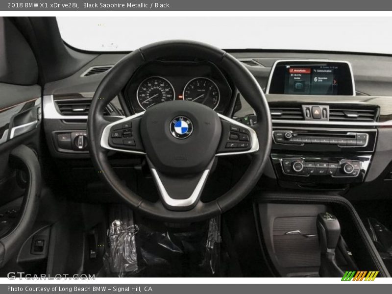 Black Sapphire Metallic / Black 2018 BMW X1 xDrive28i