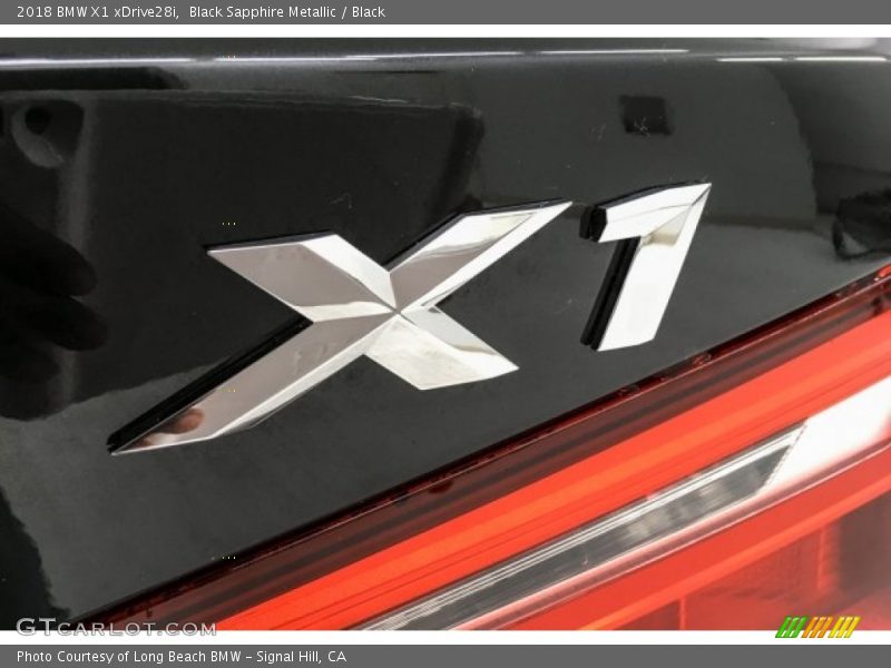Black Sapphire Metallic / Black 2018 BMW X1 xDrive28i