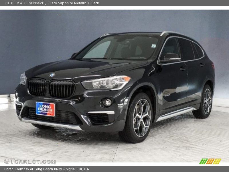 Black Sapphire Metallic / Black 2018 BMW X1 xDrive28i