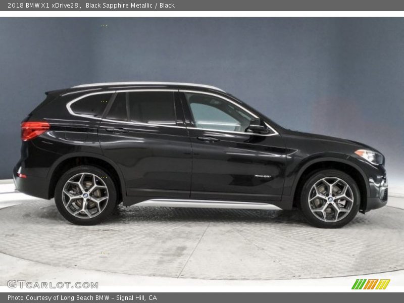 Black Sapphire Metallic / Black 2018 BMW X1 xDrive28i