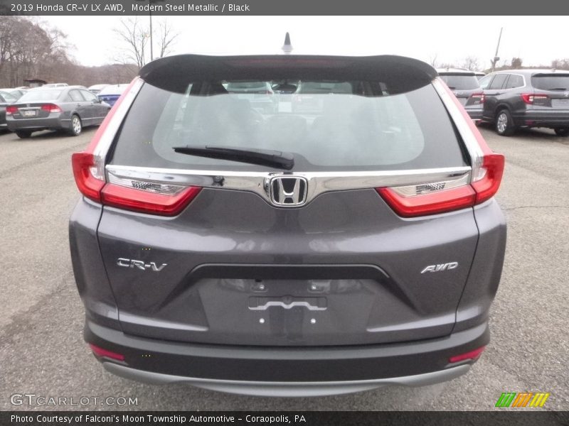 Modern Steel Metallic / Black 2019 Honda CR-V LX AWD