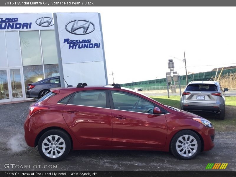 Scarlet Red Pearl / Black 2016 Hyundai Elantra GT