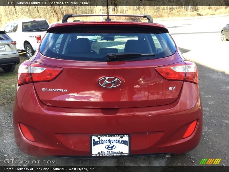 Scarlet Red Pearl / Black 2016 Hyundai Elantra GT