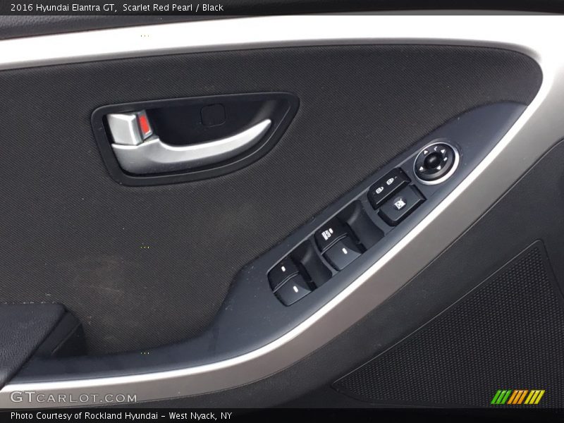 Scarlet Red Pearl / Black 2016 Hyundai Elantra GT