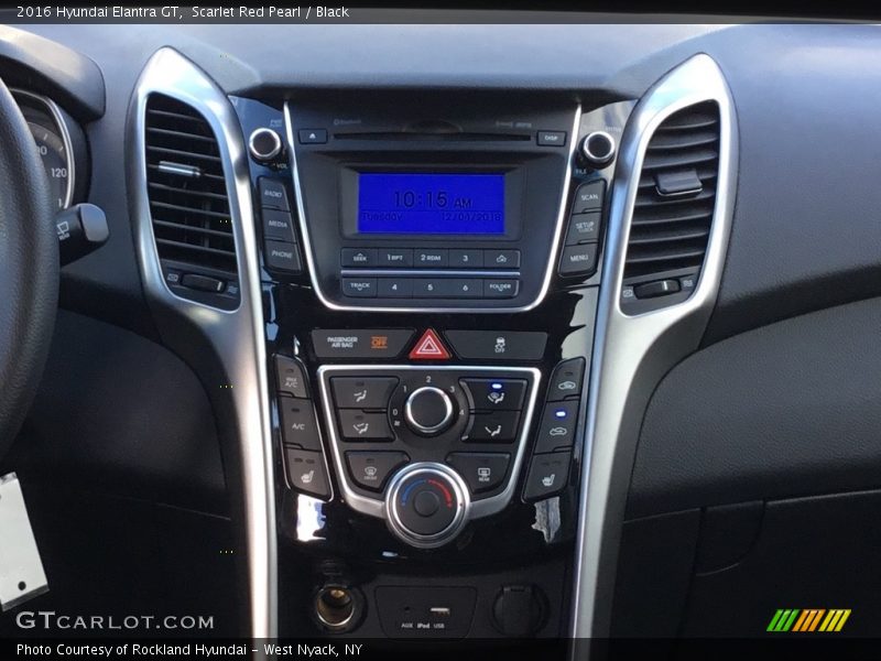 Scarlet Red Pearl / Black 2016 Hyundai Elantra GT