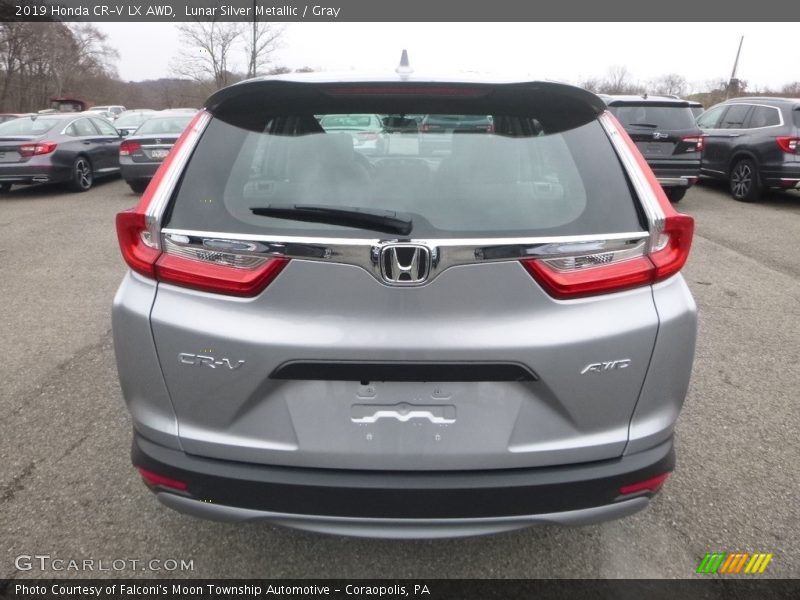 Lunar Silver Metallic / Gray 2019 Honda CR-V LX AWD