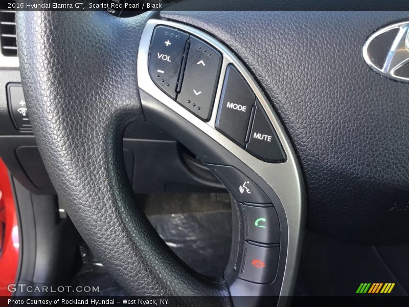 Scarlet Red Pearl / Black 2016 Hyundai Elantra GT