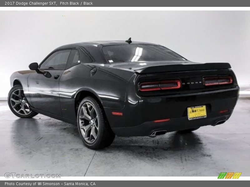 Pitch Black / Black 2017 Dodge Challenger SXT