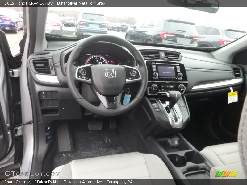  2019 CR-V LX AWD Gray Interior