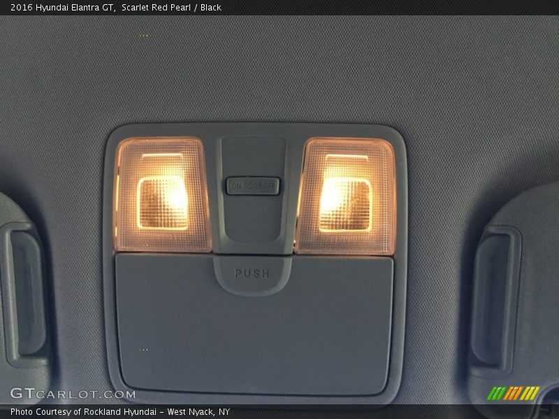 Scarlet Red Pearl / Black 2016 Hyundai Elantra GT