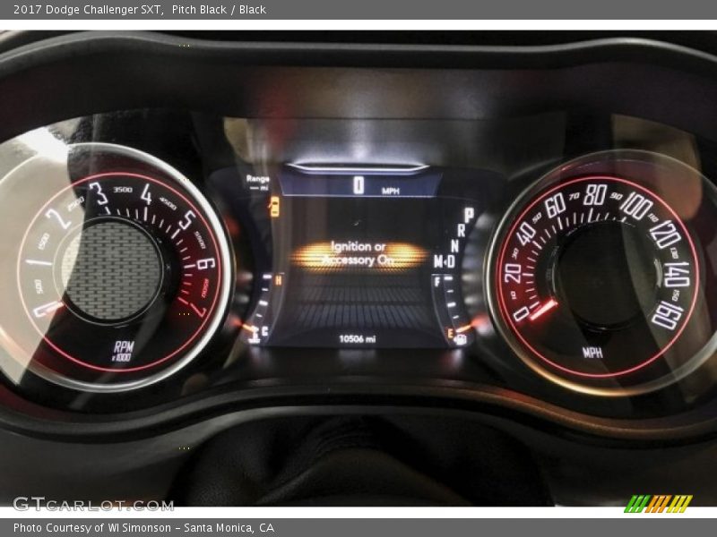 Pitch Black / Black 2017 Dodge Challenger SXT