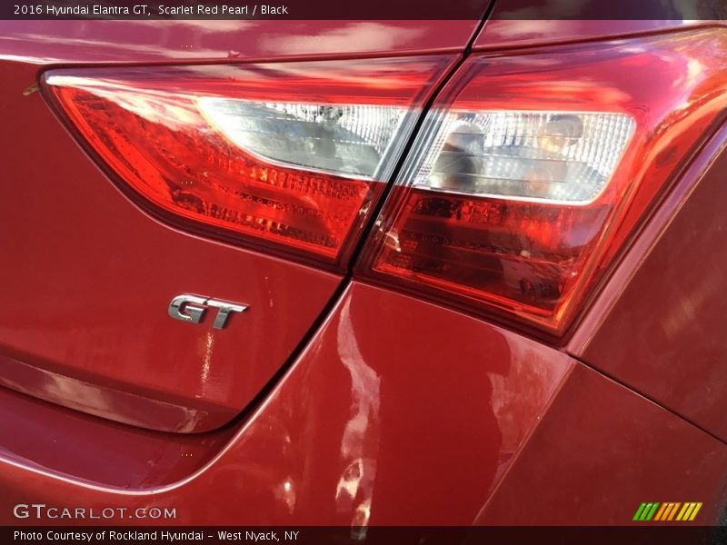 Scarlet Red Pearl / Black 2016 Hyundai Elantra GT