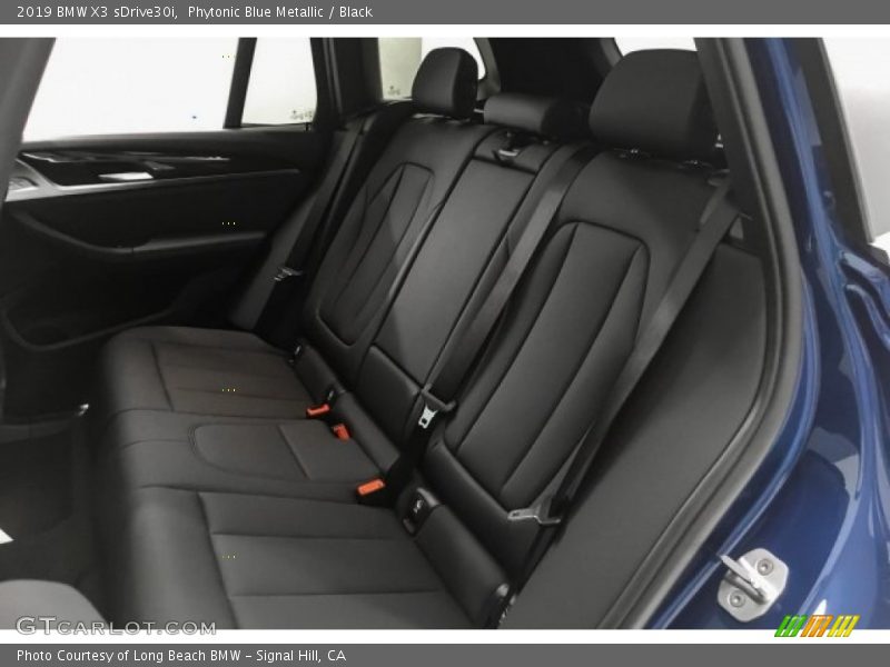 Phytonic Blue Metallic / Black 2019 BMW X3 sDrive30i
