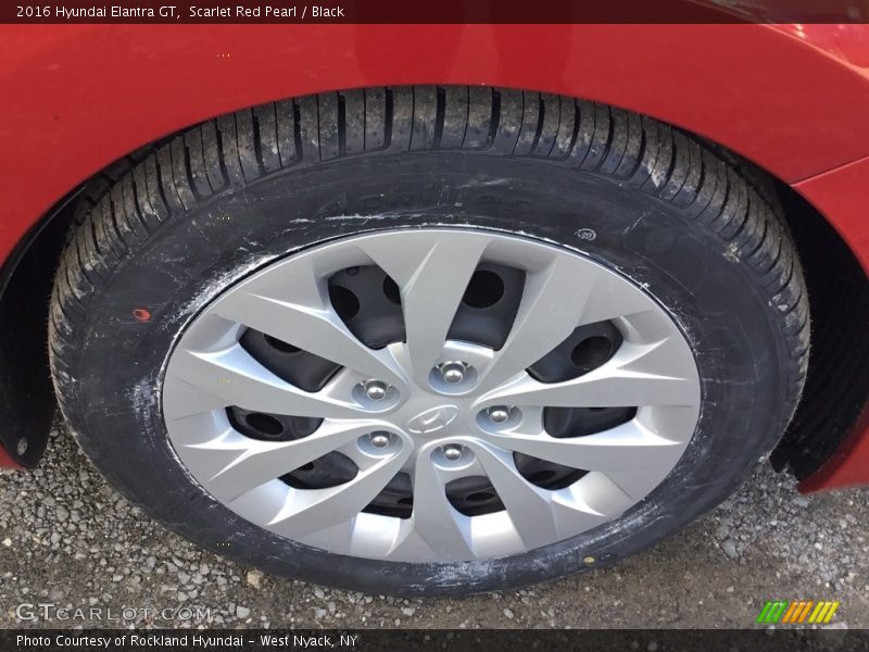 Scarlet Red Pearl / Black 2016 Hyundai Elantra GT