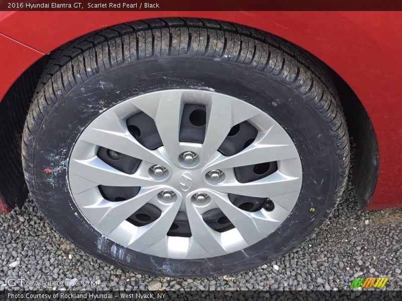 Scarlet Red Pearl / Black 2016 Hyundai Elantra GT