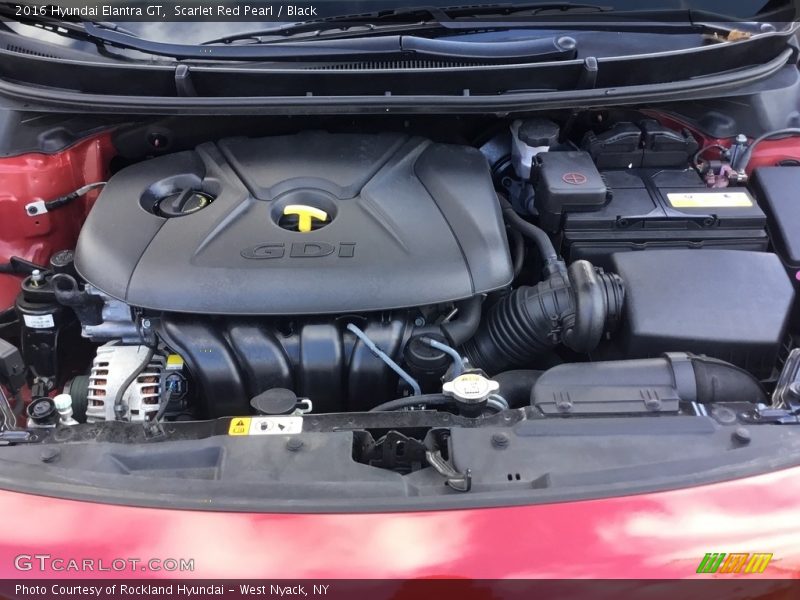 Scarlet Red Pearl / Black 2016 Hyundai Elantra GT