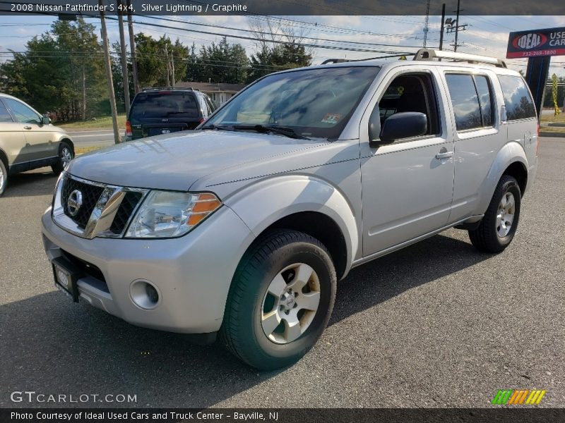 Silver Lightning / Graphite 2008 Nissan Pathfinder S 4x4