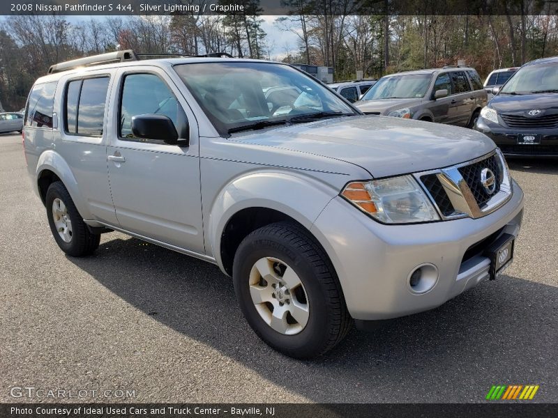 Silver Lightning / Graphite 2008 Nissan Pathfinder S 4x4