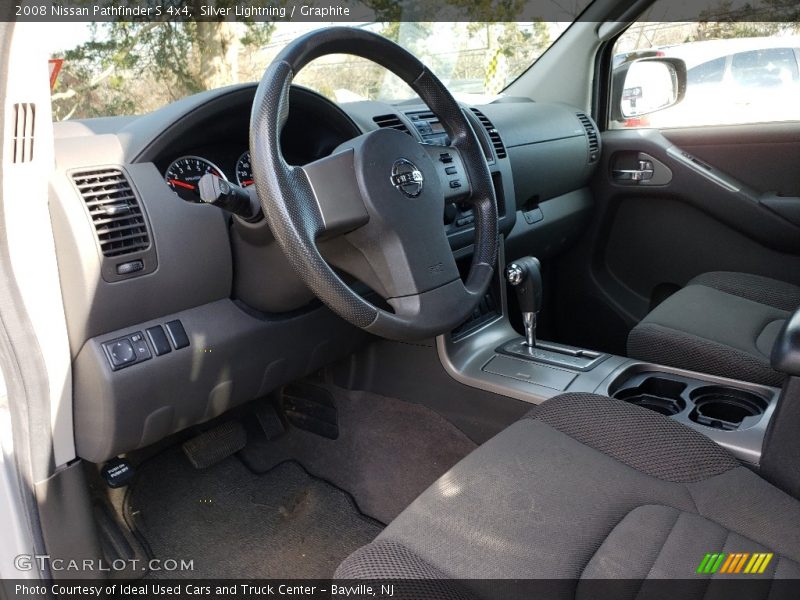 Silver Lightning / Graphite 2008 Nissan Pathfinder S 4x4