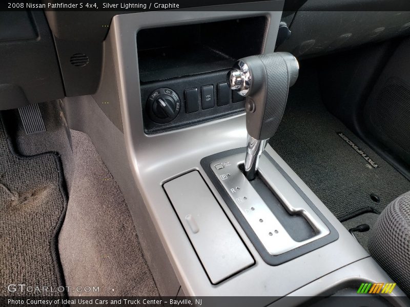 Silver Lightning / Graphite 2008 Nissan Pathfinder S 4x4