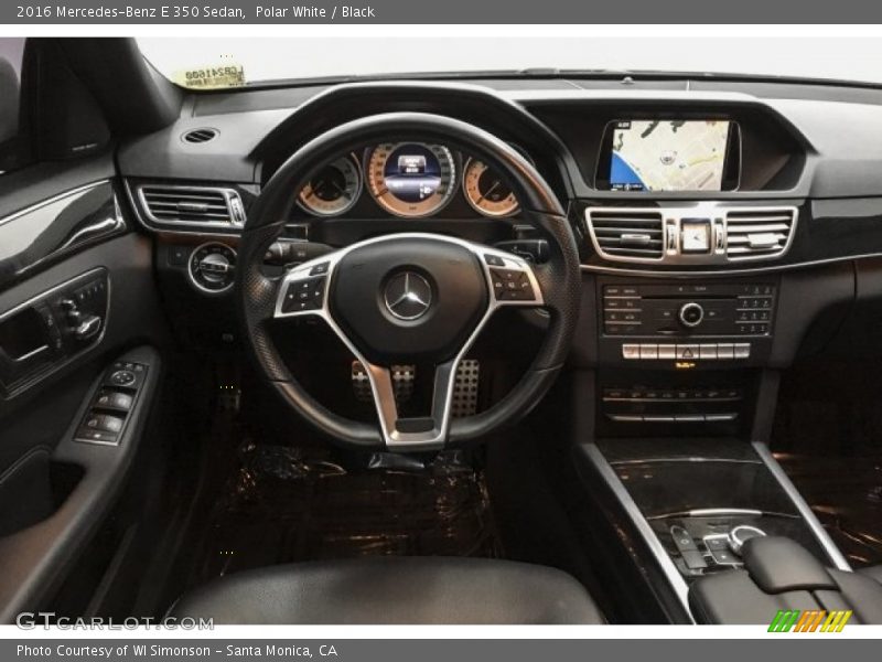 Polar White / Black 2016 Mercedes-Benz E 350 Sedan