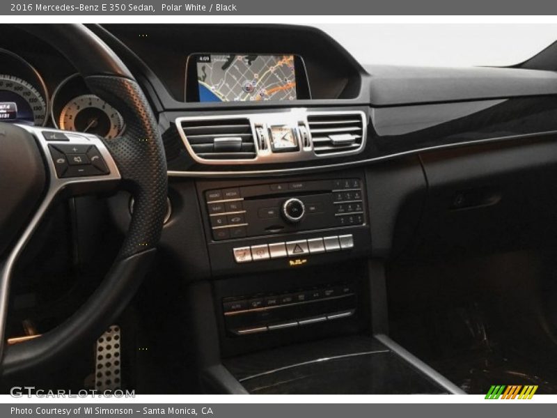 Polar White / Black 2016 Mercedes-Benz E 350 Sedan