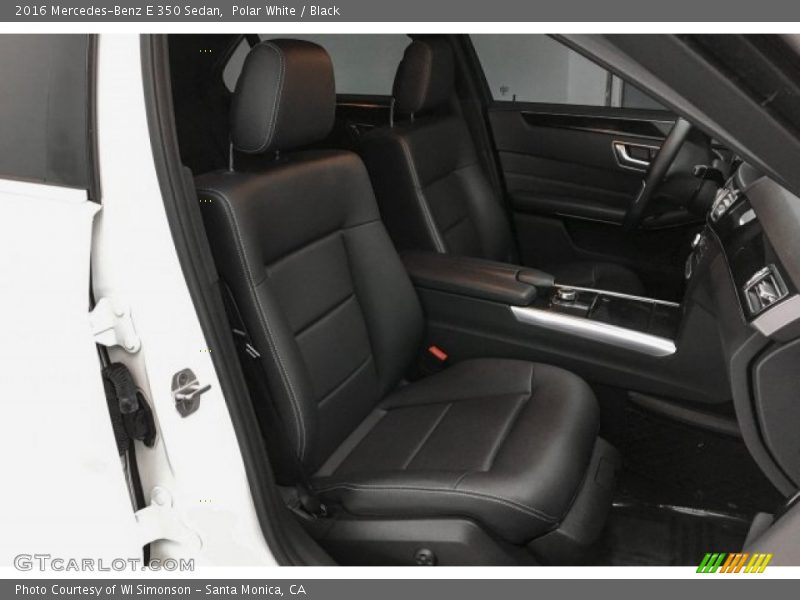Polar White / Black 2016 Mercedes-Benz E 350 Sedan
