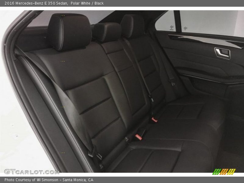 Polar White / Black 2016 Mercedes-Benz E 350 Sedan