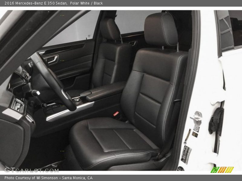 Polar White / Black 2016 Mercedes-Benz E 350 Sedan